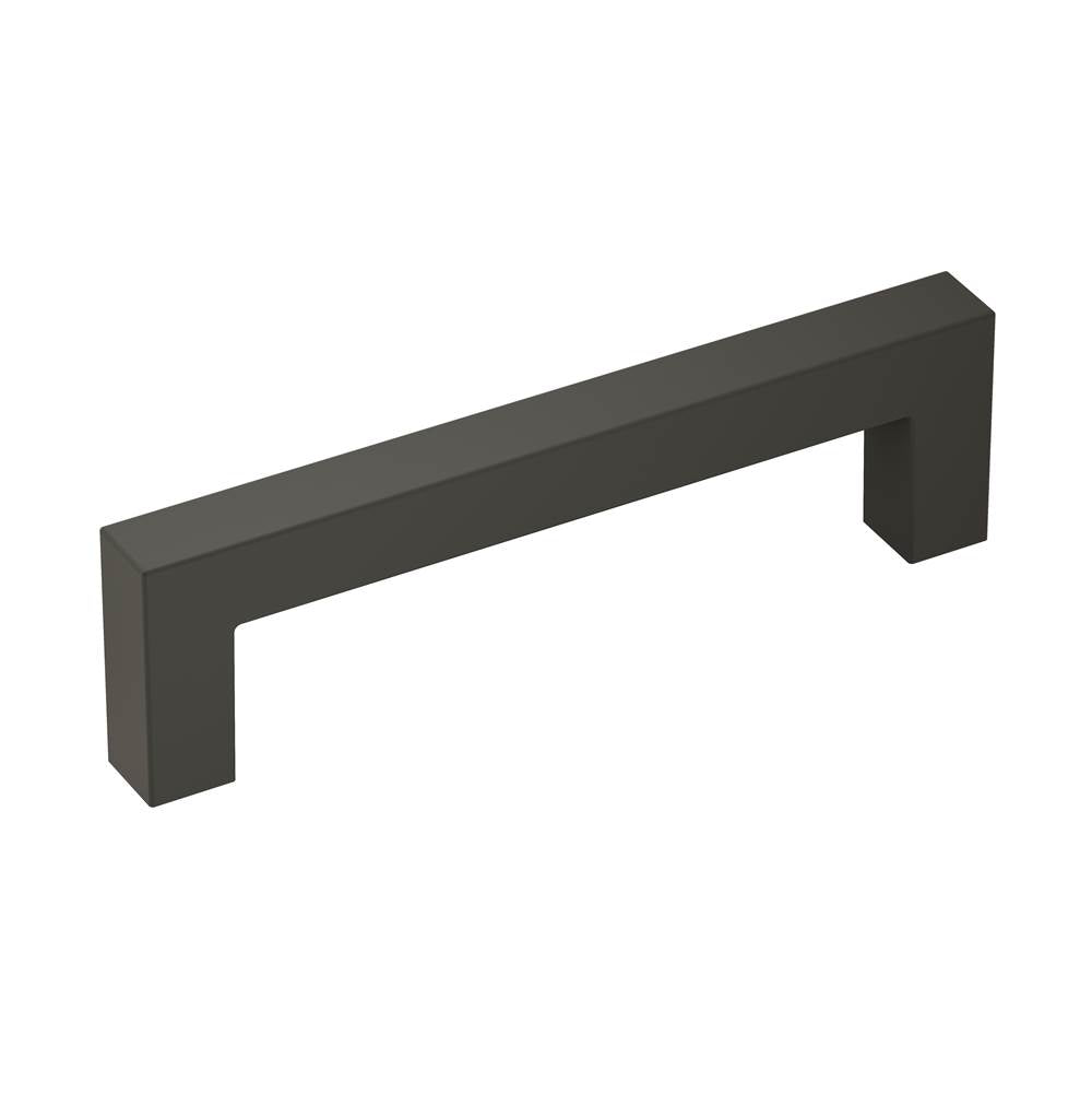 Amerock - Monument 3-3/4 in (96 mm) Center-to-Center Matte Black Cabinet Pull - Matte Black