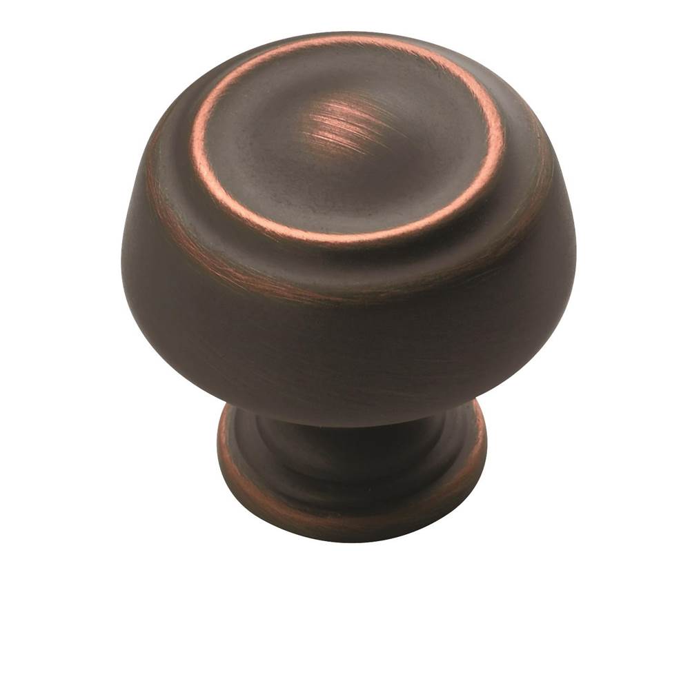 Amerock - Kane 1-3/16 in (30 mm) Diameter Oil-Rubbed Bronze Cabinet Knob - Oil Rubbed Bronze