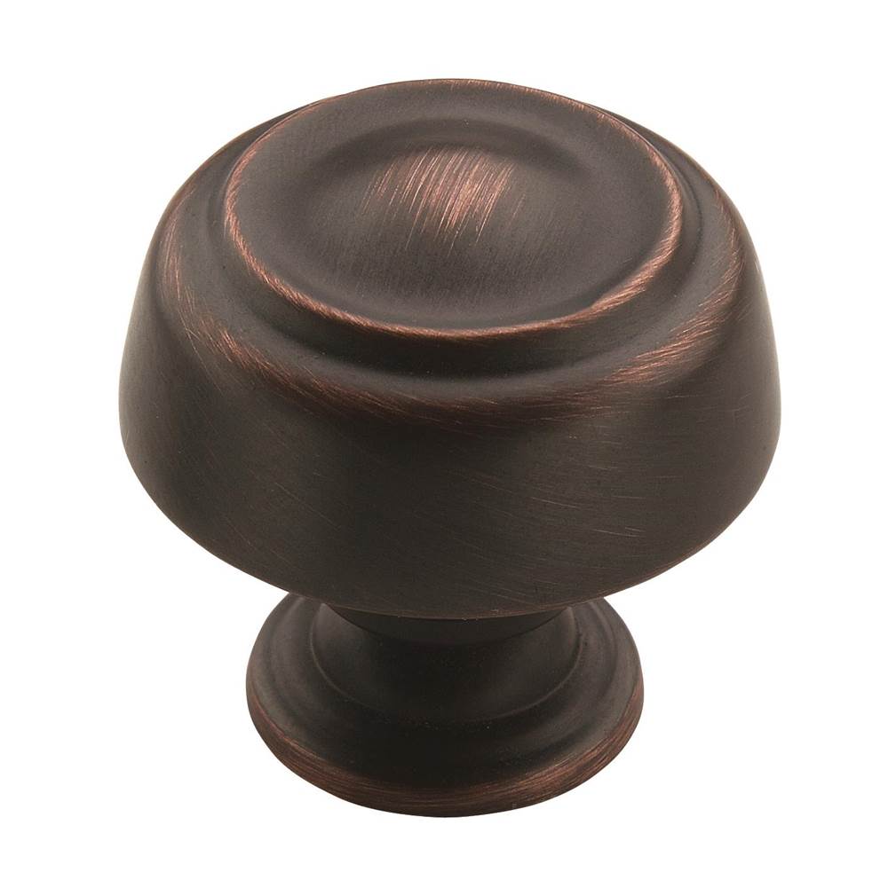 Amerock - Kane 1-5/8 in (41 mm) Diameter Oil-Rubbed Bronze Cabinet Knob - Oil Rubbed Bronze