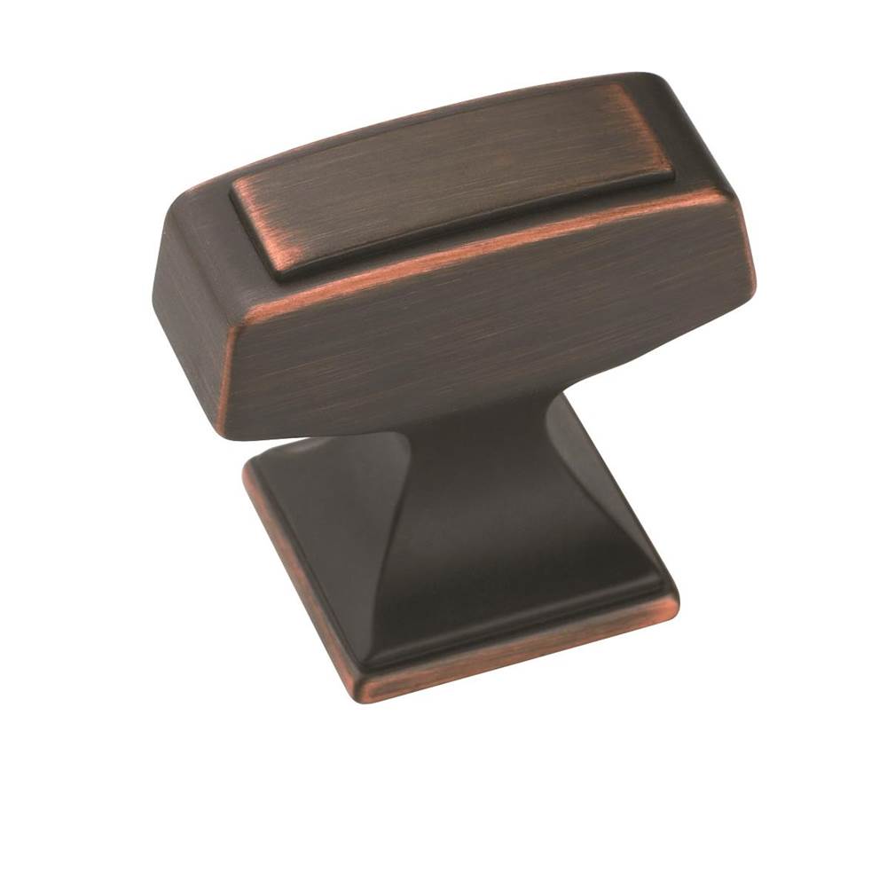 Amerock - Mulholland 1-1/4 in (32 mm) Length Oil-Rubbed Bronze Cabinet Knob - Oil Rubbed Bronze