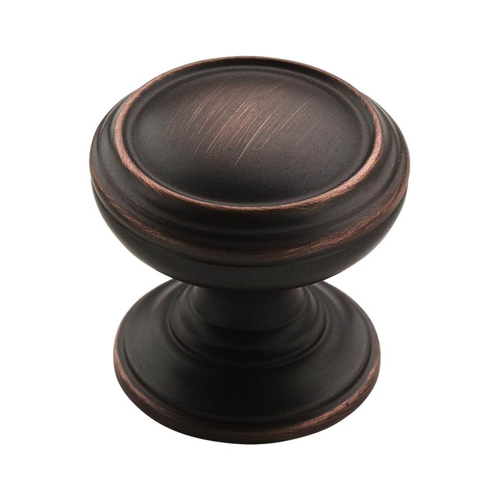 Amerock - Revitalize 1-1/4 in (32 mm) Diameter Oil-Rubbed Bronze Cabinet Knob - Oil Rubbed Bronze