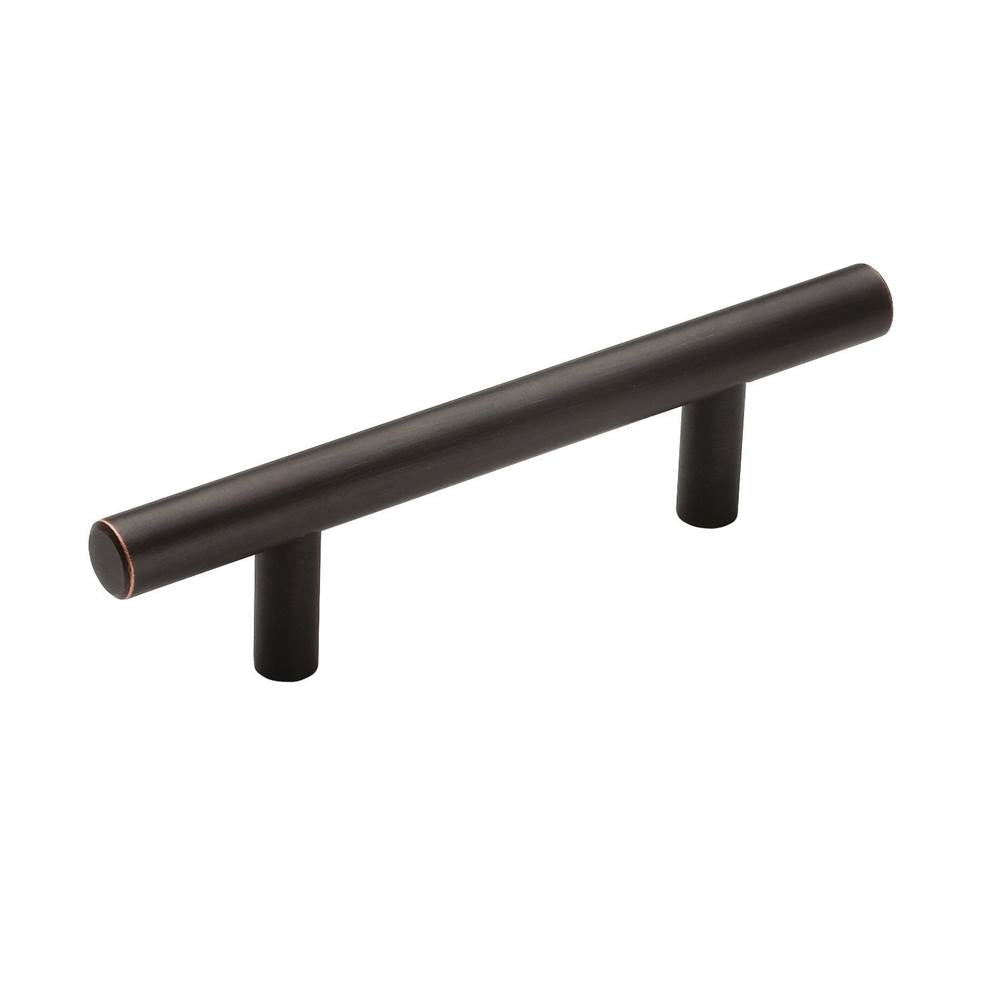 Amerock - Bar Pulls 3 in (76 mm) Center-to-Center Oil-Rubbed Bronze Cabinet Pull - Oil Rubbed Bronze