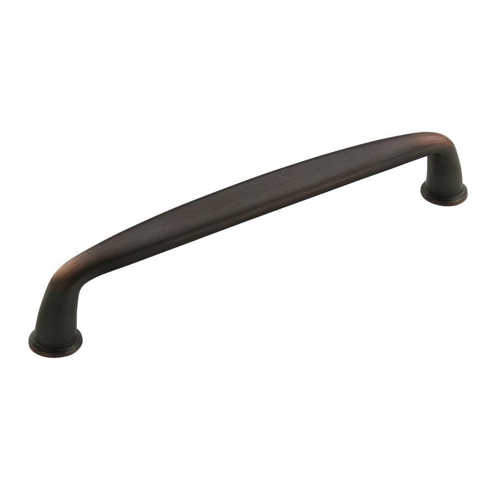 Amerock - Kane 6-5/16 in (160 mm) Center-to-Center Oil-Rubbed Bronze Cabinet Pull - Oil Rubbed Bronze