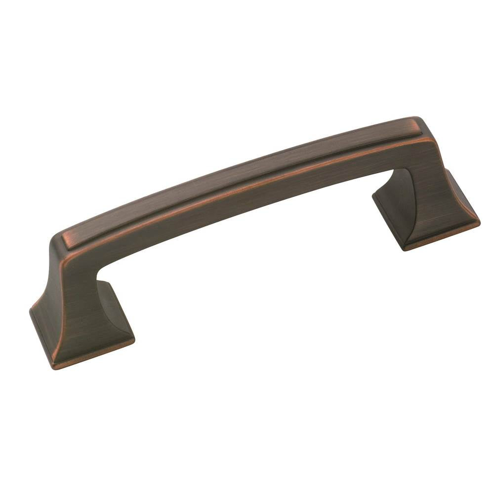 Amerock - Mulholland 3 in (76 mm) Center-to-Center Oil-Rubbed Bronze Cabinet Pull - Oil Rubbed Bronze