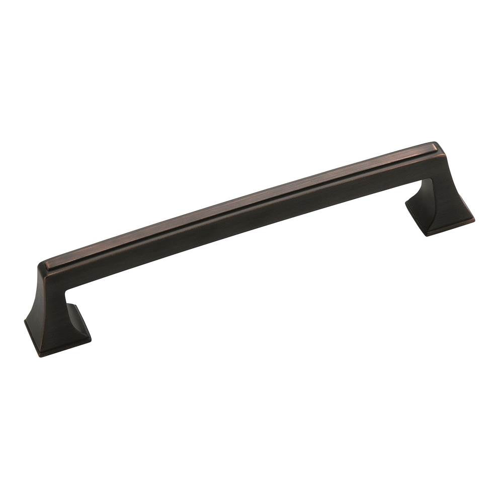 Amerock - Mulholland 6-5/16 in (160 mm) Center-to-Center Oil-Rubbed Bronze Cabinet Pull - Oil Rubbed Bronze