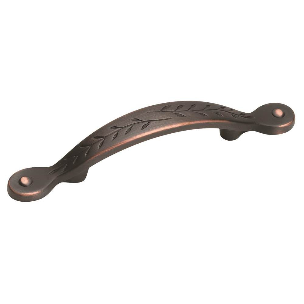 Amerock - Nature''s Splendor 3 in (76 mm) Center-to-Center Oil-Rubbed Bronze Cabinet Pull - Oil Rubbed Bronze