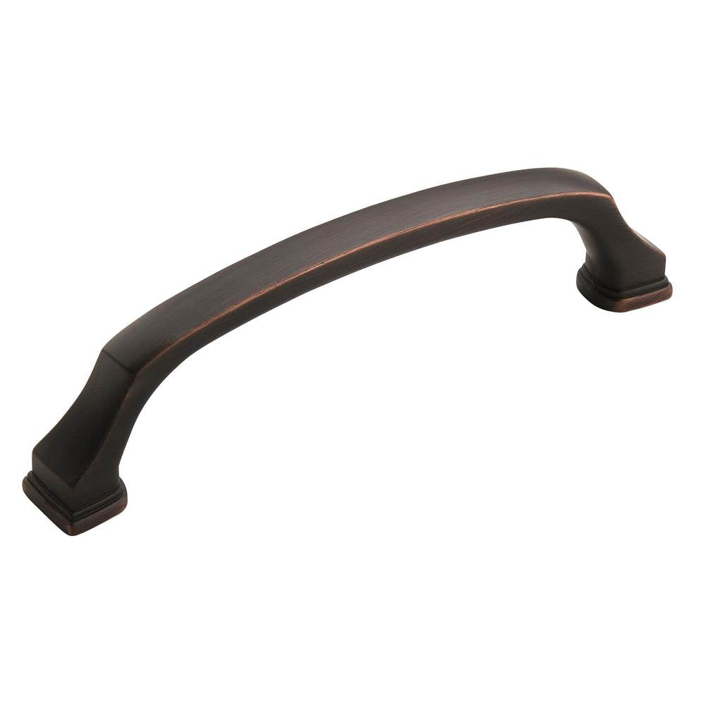 Amerock - Revitalize 5-1/16 in (128 mm) Center-to-Center Oil-Rubbed Bronze Cabinet Pull - Oil Rubbed Bronze