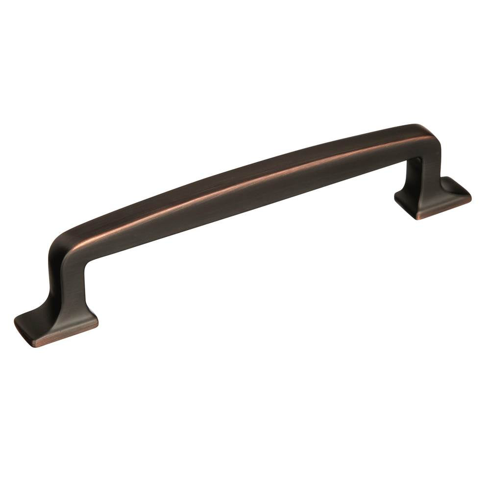 Amerock - Westerly 5-1/16 in (128 mm) Center-to-Center Oil-Rubbed Bronze Cabinet Pull - Oil Rubbed Bronze