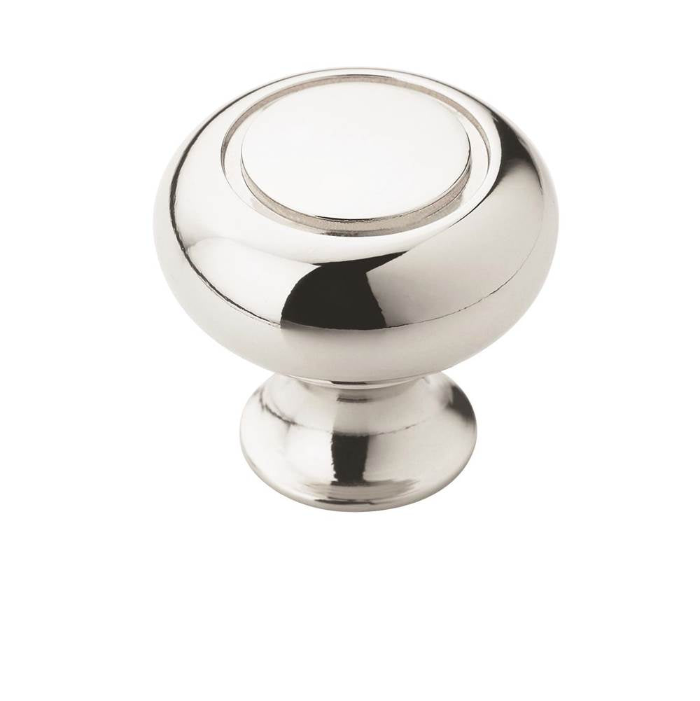 Amerock - Allison Value 1-1/4 in (32 mm) Diameter Polished Chrome Cabinet Knob - Polished Chrome