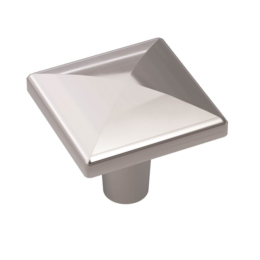 Amerock - Extensity 1-1/8 in (29 mm) Length Polished Chrome Cabinet Knob - Polished Chrome