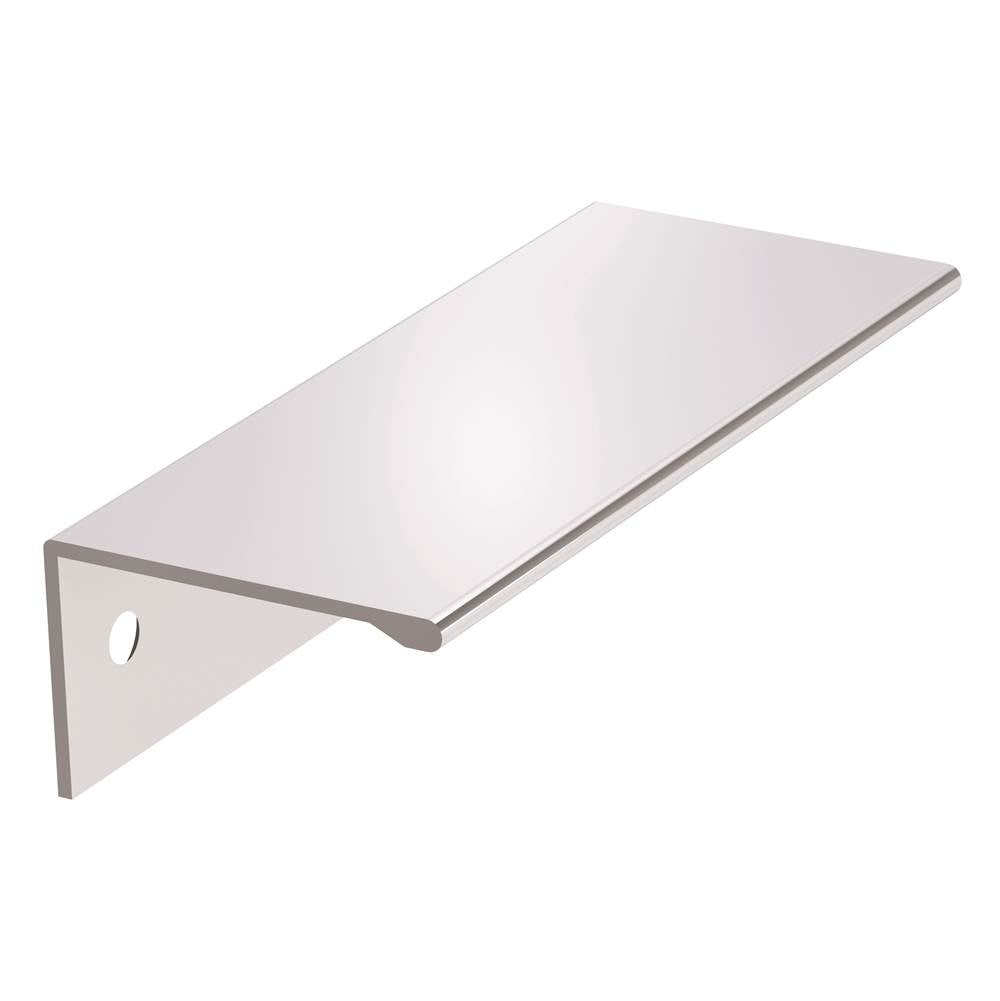 Amerock - Edge Pull 3 in (76 mm) Center-to-Center Polished Chrome Cabinet Pull - Polished Chrome