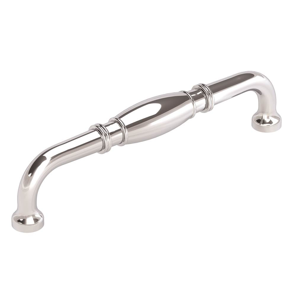Amerock - Granby 6-5/16 in (160 mm) Center-to-Center Polished Chrome Cabinet Pull - Polished Chrome
