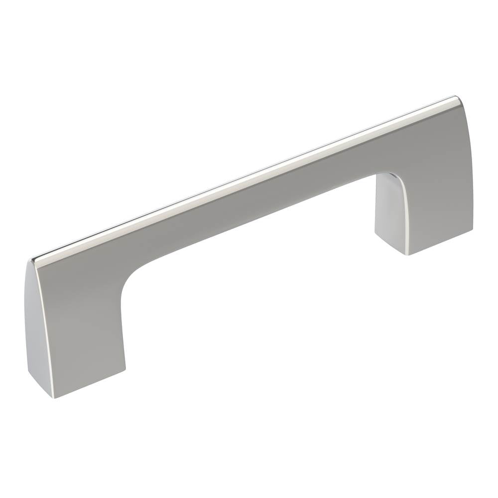 Amerock - Riva 3 in (76 mm) Center-to-Center Polished Chrome Cabinet Pull - Polished Chrome