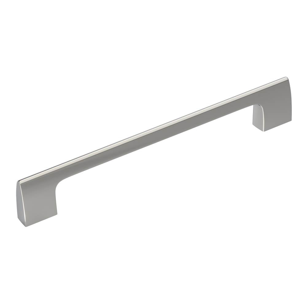 Amerock - Riva 6-5/16 in (160 mm) Center-to-Center Polished Chrome Cabinet Pull - Polished Chrome