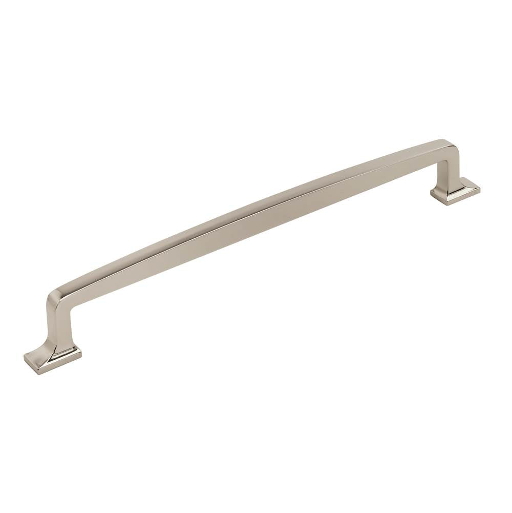 Amerock - Westerly 12 in (305 mm) Center-to-Center Polished Nickel Appliance Pull - Polished Nickel