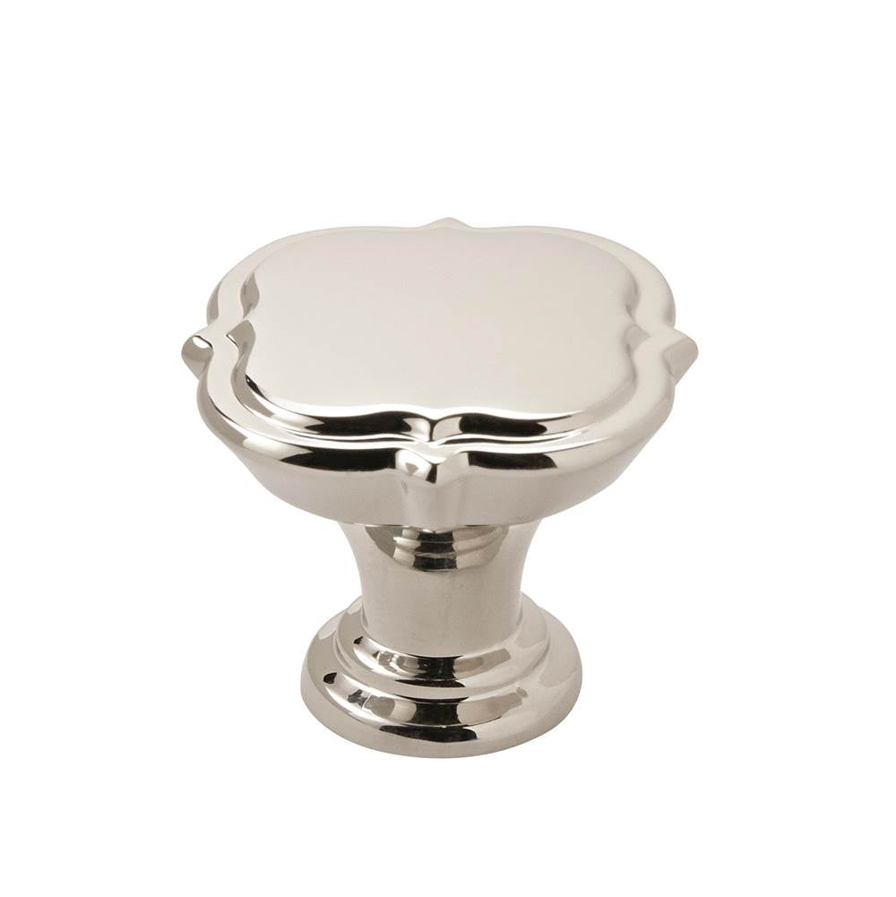 Amerock - Grace Revitalize 1-3/8 in (35 mm) Diameter Polished Nickel Cabinet Knob - Polished Nickel