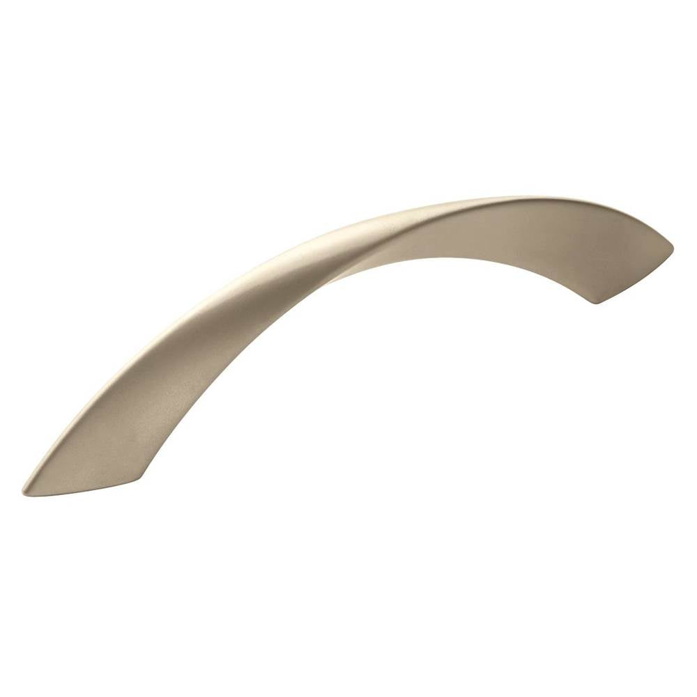 Amerock - Essential''Z 5-1/16 in (128 mm) Center-to-Center Satin Nickel (Matte) Cabinet Pull - Satin Nickel Matte
