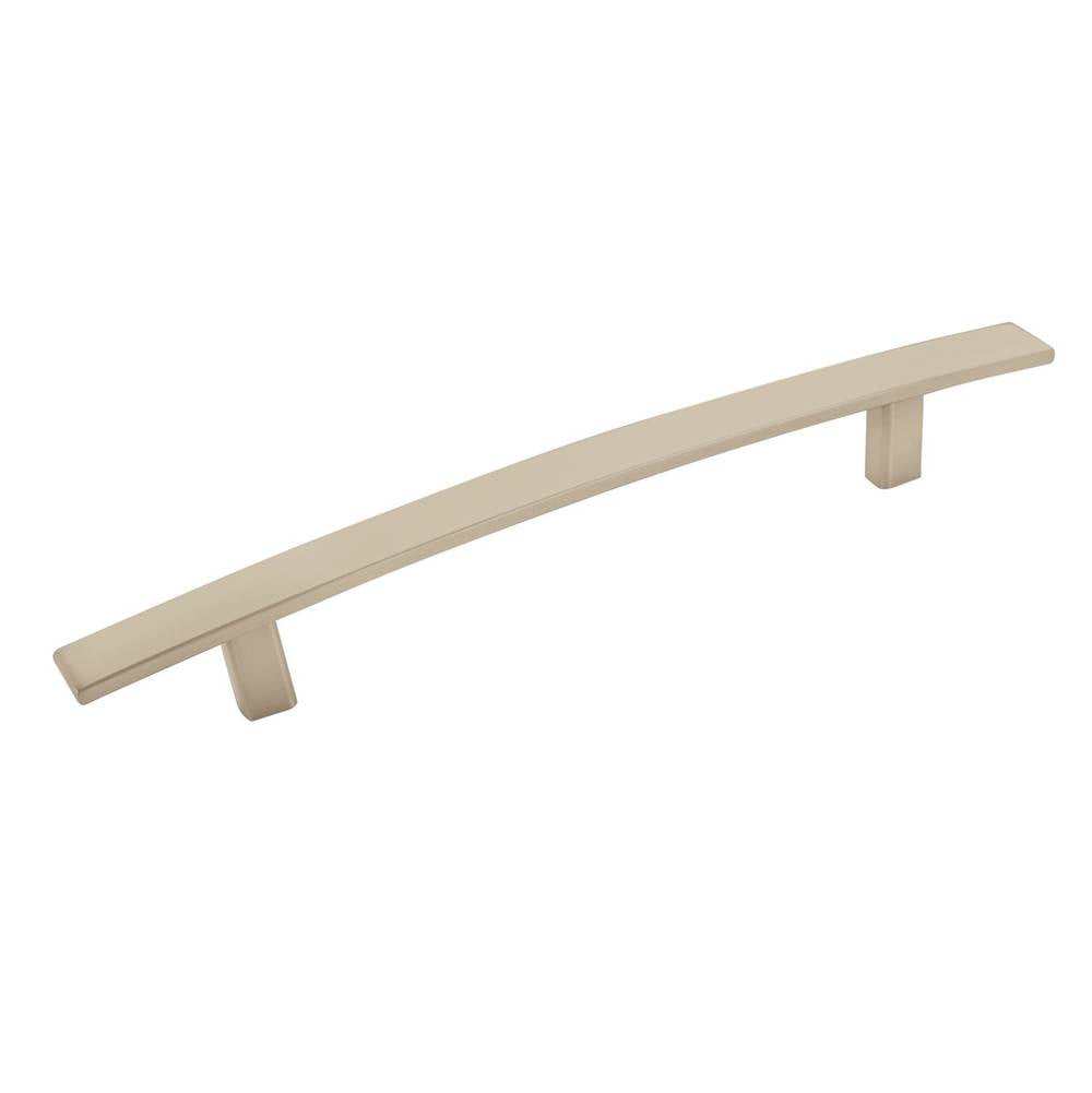 Amerock - Cyprus 8 in (203 mm) Center-to-Center Satin Nickel Appliance Pull - Satin Nickel