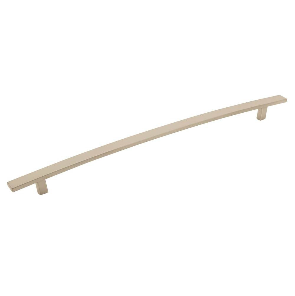Amerock - Cyprus 18 in (457 mm) Center-to-Center Satin Nickel Appliance Pull - Satin Nickel