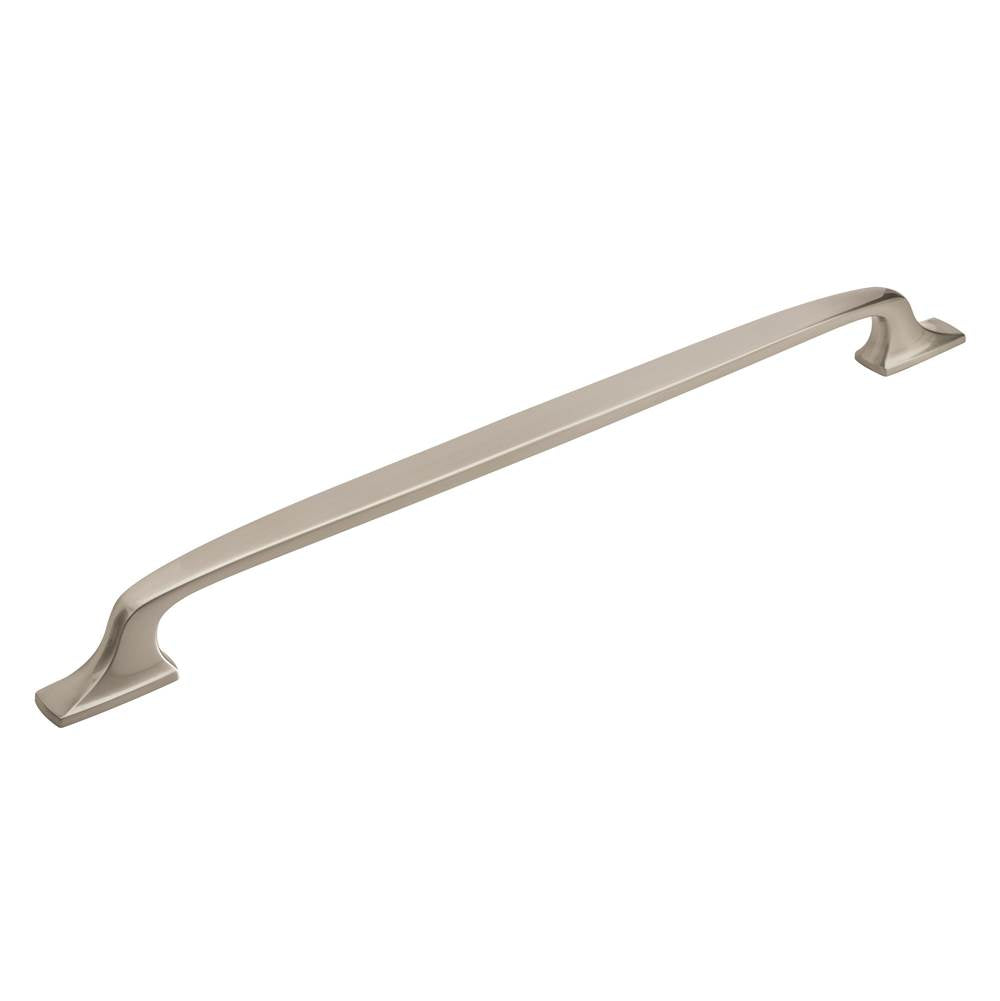 Amerock - Highland Ridge 18 in (457 mm) Center-to-Center Satin Nickel Appliance Pull - Satin Nickel