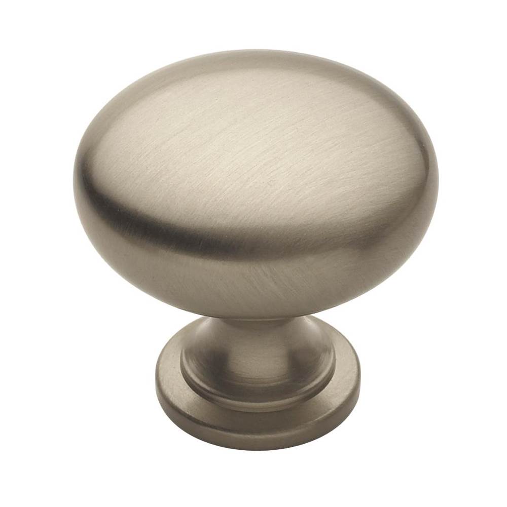 Amerock - Allison Value 1-3/16(30 mm) Diameter Satin Nickel Cabinet Knob - Satin Nickel