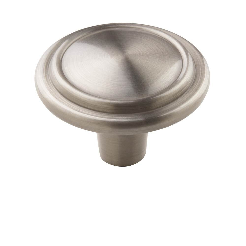 Amerock - Allison Value 1-1/4 in (32 mm) Diameter Satin Nickel Cabinet Knob - Satin Nickel