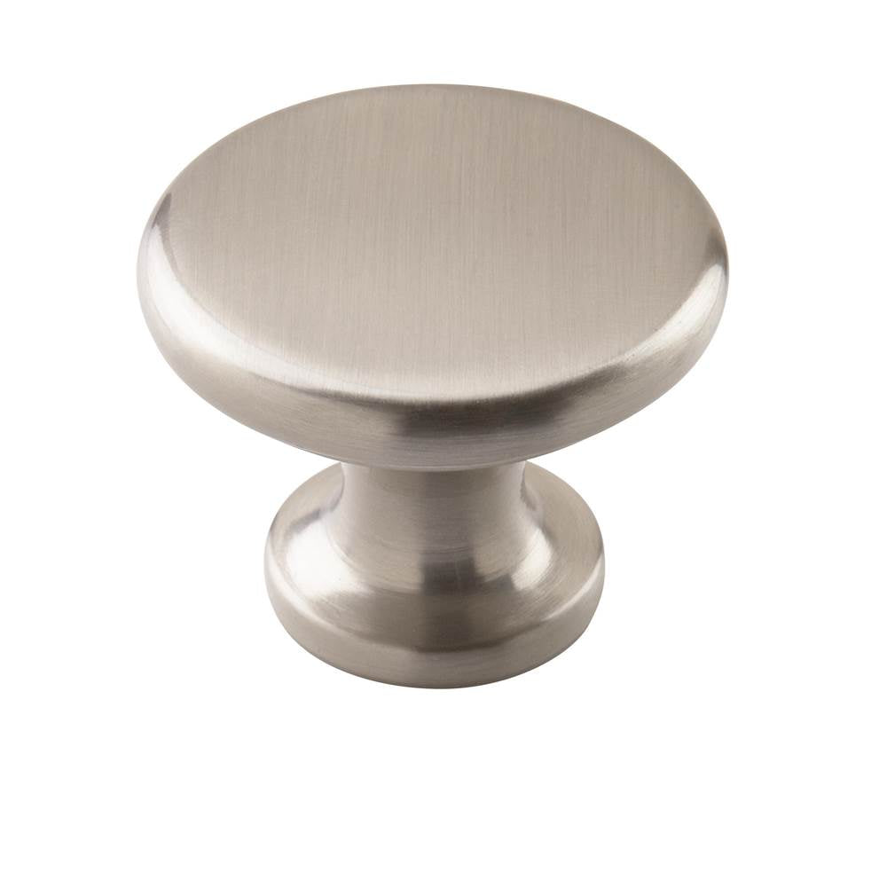 Amerock - Allison Value 1-1/2 in (38 mm) Diameter Satin Nickel Cabinet Knob - Satin Nickel