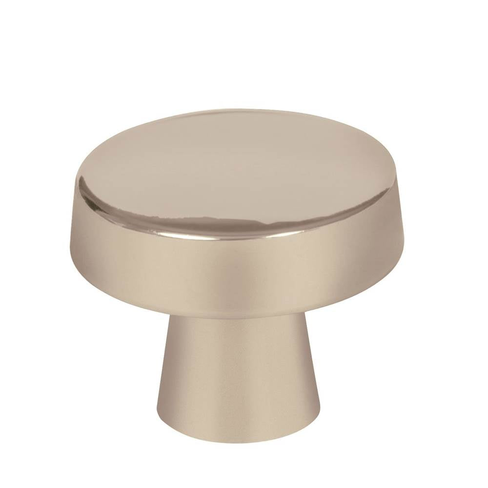 Amerock - Blackrock 1-5/16 in (33 mm) Diameter Satin Nickel Cabinet Knob - Satin Nickel