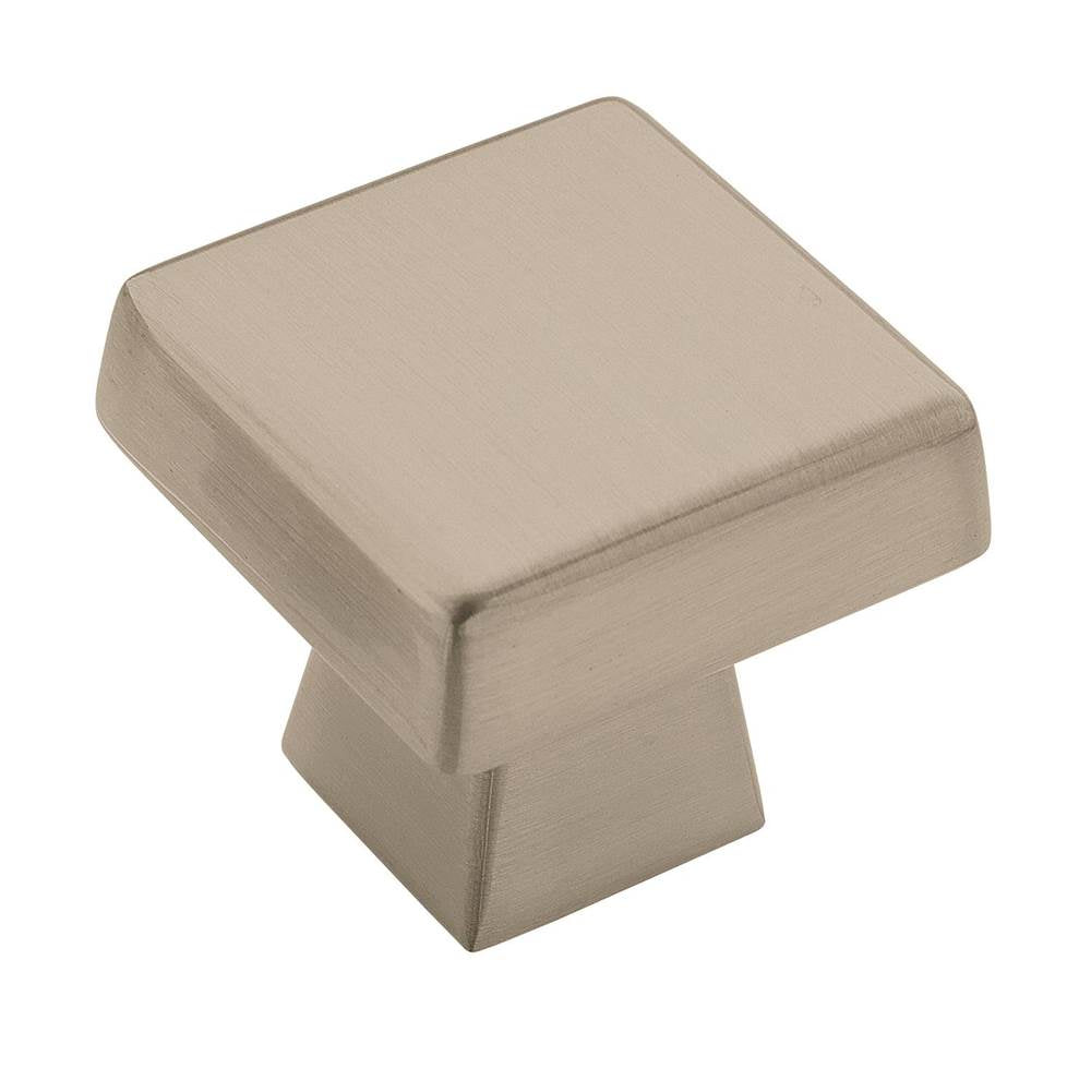 Amerock - Blackrock 1-1/2 in (38 mm) Length Satin Nickel Cabinet Knob - Satin Nickel