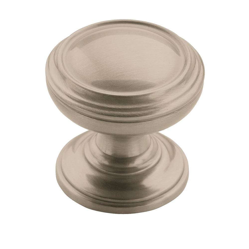 Amerock - Revitalize 1-1/4 in (32 mm) Diameter Satin Nickel Cabinet Knob - Satin Nickel