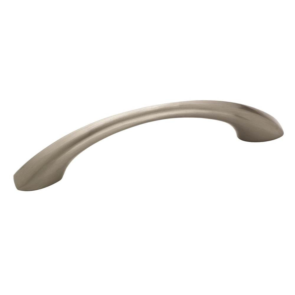 Amerock - Allison Value 3-3/4 in (96 mm) Center-to-Center Satin Nickel Cabinet Pull - Satin Nickel
