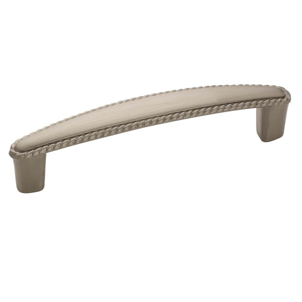 Amerock - Allison Value 3-3/4 in (96 mm) Center-to-Center Satin Nickel Cabinet Pull - Satin Nickel