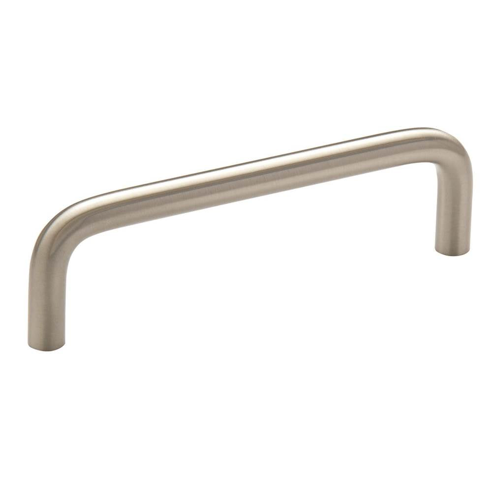 Amerock - Allison Value 3-3/4 in (96 mm) Center-to-Center Satin Nickel Cabinet Pull - Satin Nickel