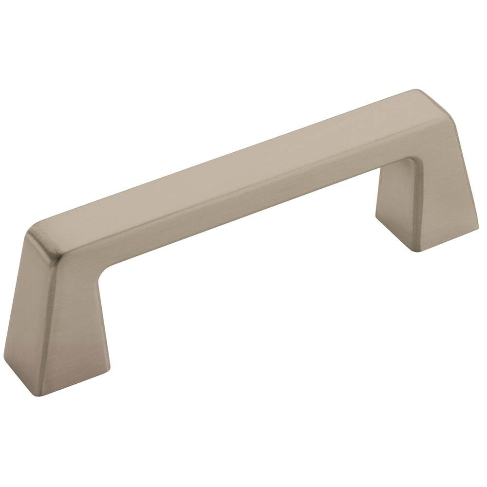 Amerock - Blackrock 3 in (76 mm) Center-to-Center Satin Nickel Cabinet Pull - Satin Nickel