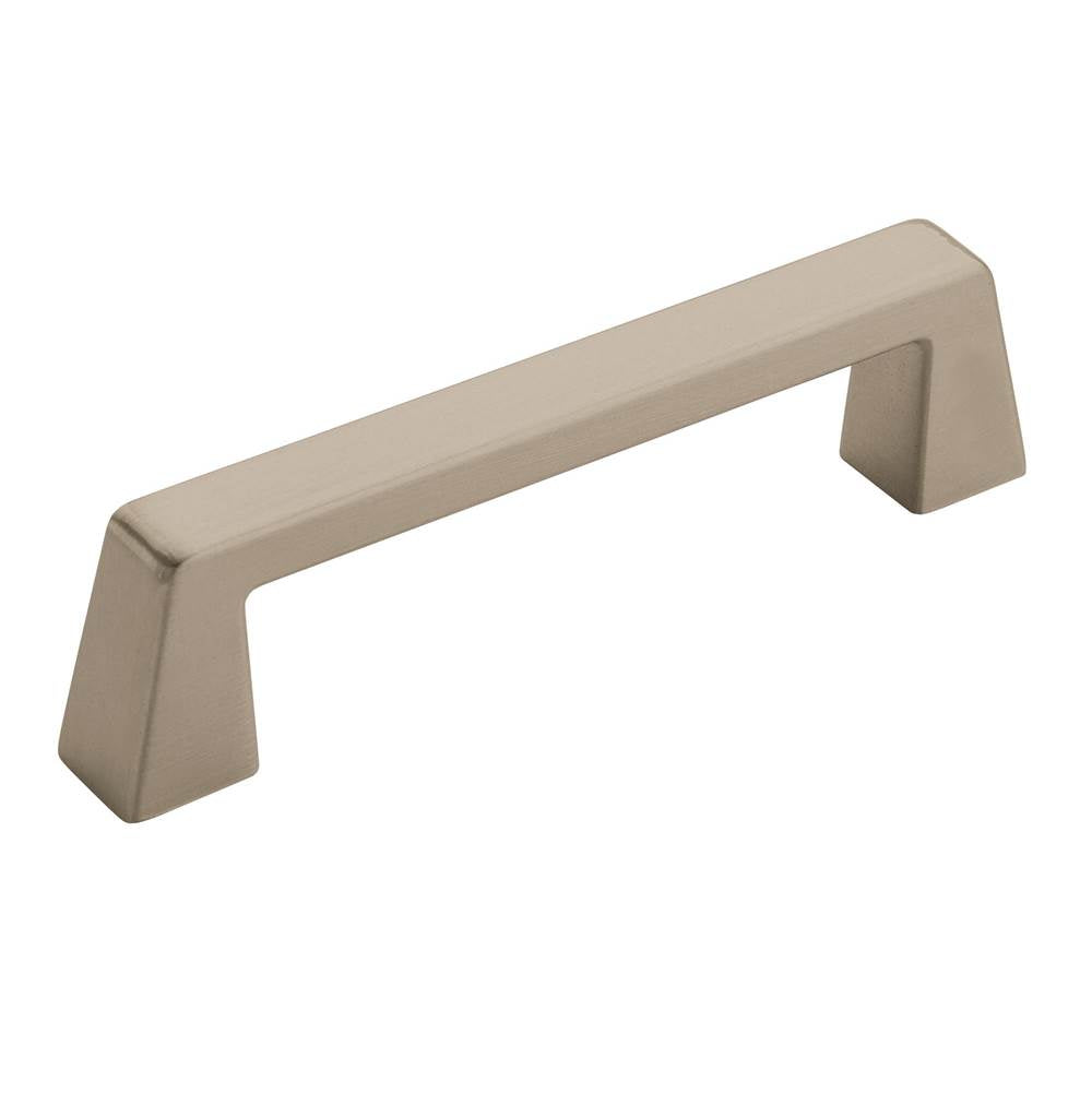 Amerock - Blackrock 3-3/4 in (96 mm) Center-to-Center Satin Nickel Cabinet Pull - Satin Nickel