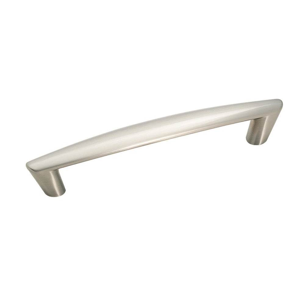 Amerock - Essential''Z 5-1/16 in (128 mm) Center-to-Center Satin Nickel Cabinet Pull - Satin Nickel