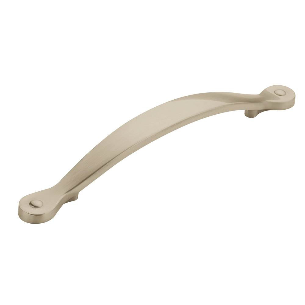 Amerock - Inspirations 5-1/16 in (128 mm) Center-to-Center Satin Nickel Cabinet Pull - Satin Nickel