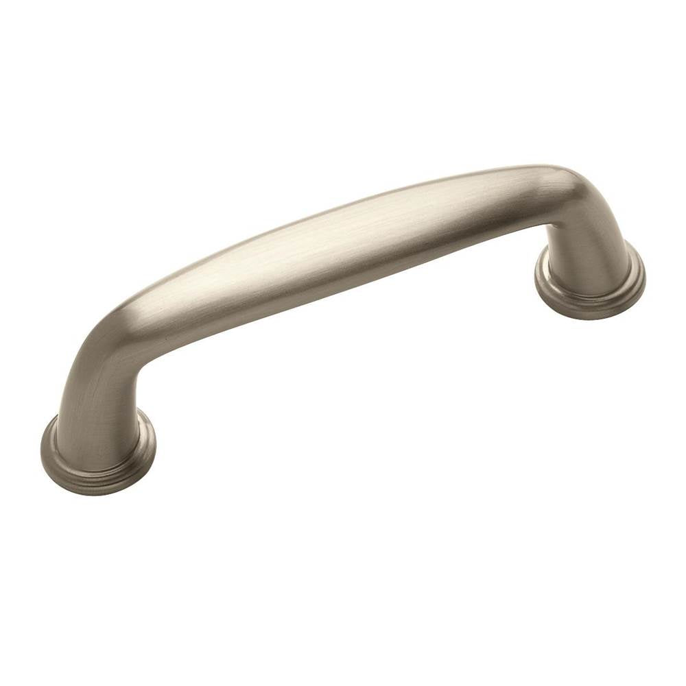 Amerock - Kane 3 in (76 mm) Center-to-Center Satin Nickel Cabinet Pull - Satin Nickel