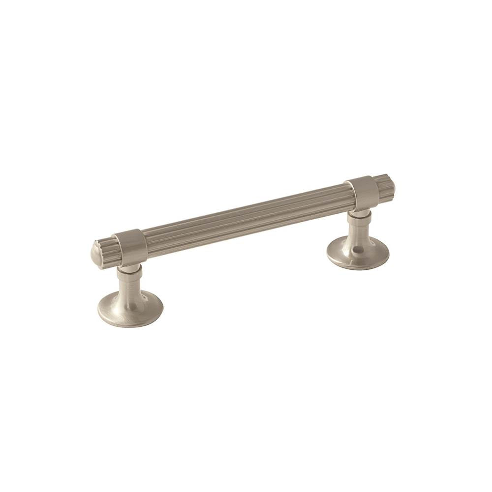 Amerock - Sea Grass 3-3/4 in (96 mm) Center-to-Center Satin Nickel Cabinet Pull - Satin Nickel