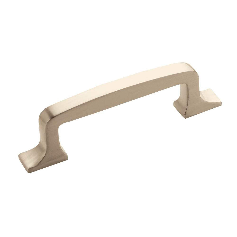Amerock - Westerly 3 in (76 mm) Center-to-Center Satin Nickel Cabinet Pull - Satin Nickel