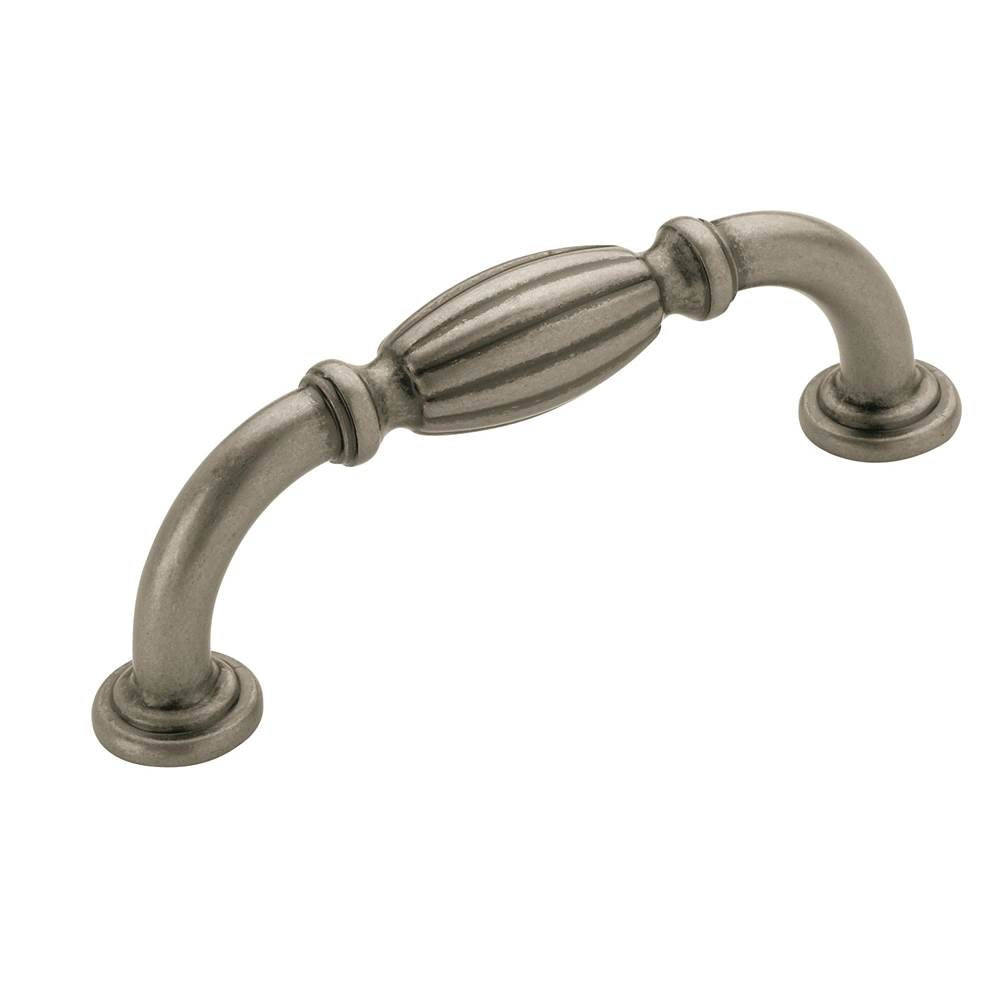 Amerock - Blythe 3 in (76 mm) Center-to-Center Weathered Nickel Cabinet Pull - Weathered Nickel