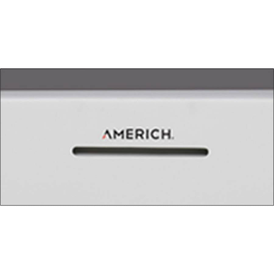 Americh - Linear Overflow w/Toe Touch Drain - White - White