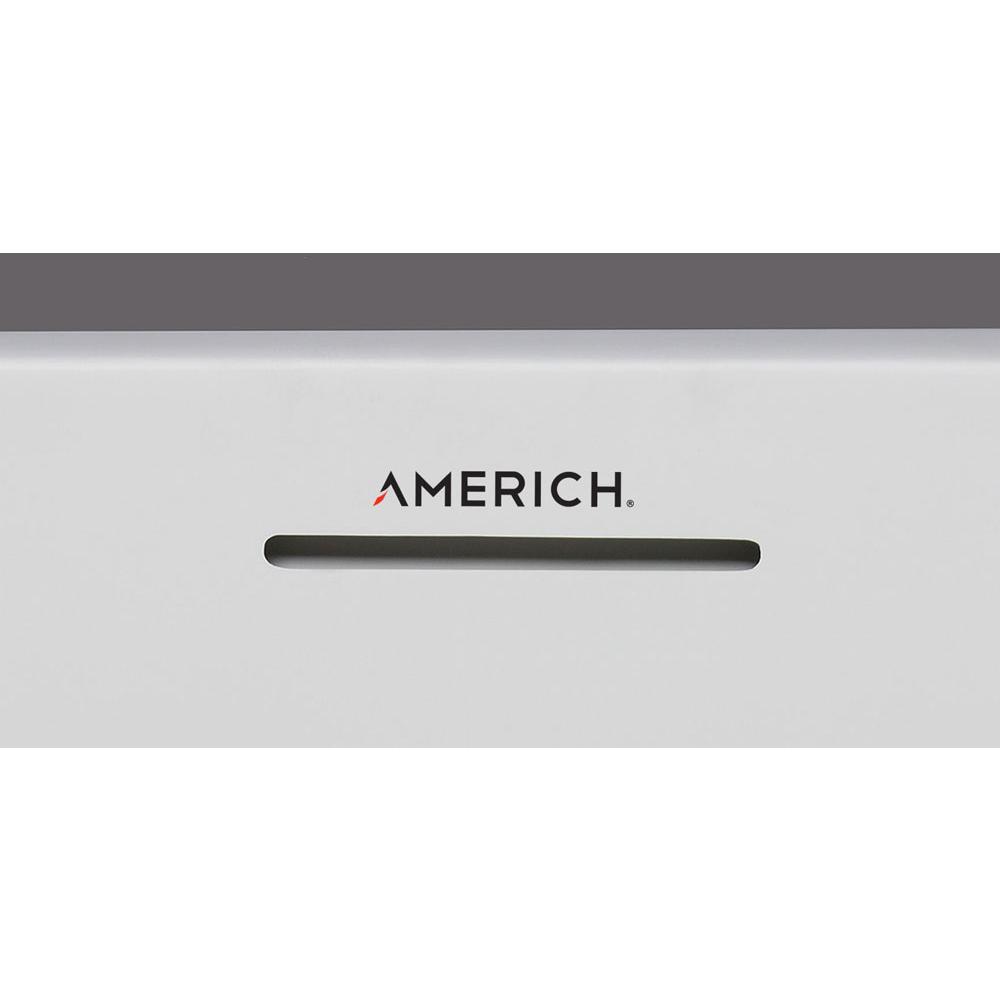 Americh - Linear Overflow w/Toe Touch Drain - Satin Nickel - Satin Nickel
