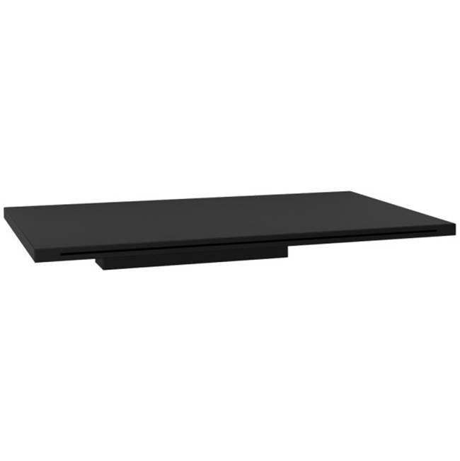 Artos - Milan Wall Mount Tub Filler SQU Black - Black