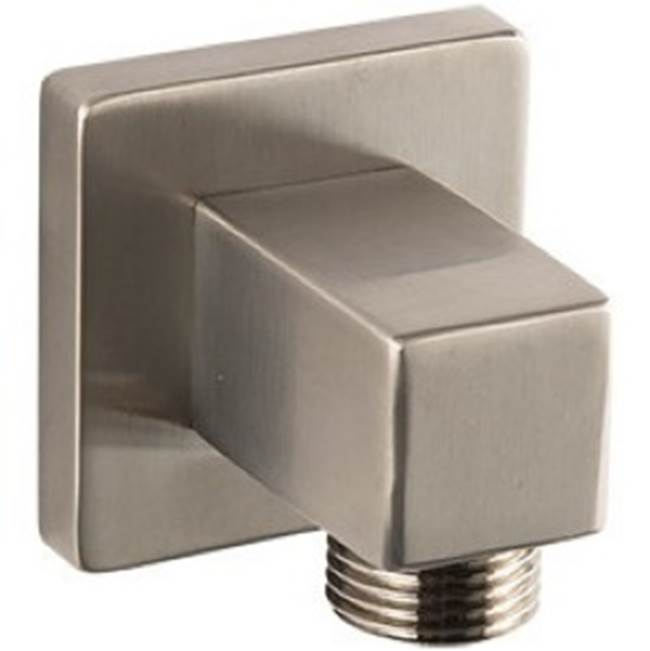 Artos - SQU Shower Outlet Elbow Brushed Nickel - Brushed Nickel