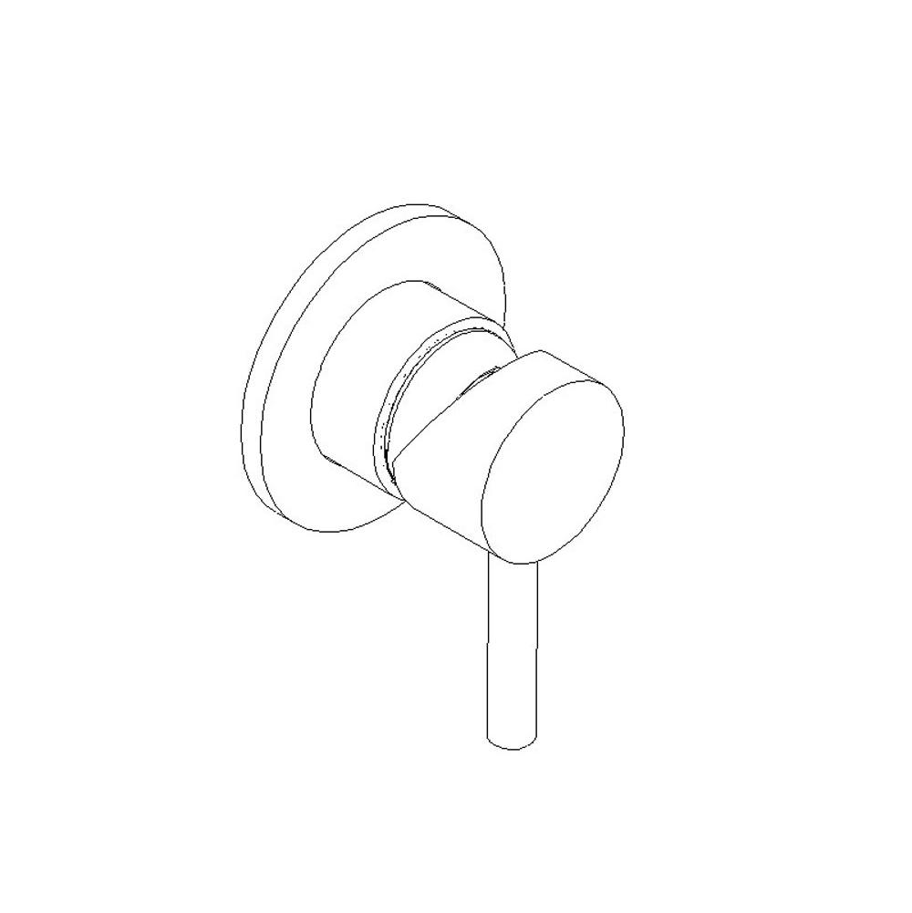 Artos - Opera Pressure Balance Mixer Trim Kit Chrome - Chrome