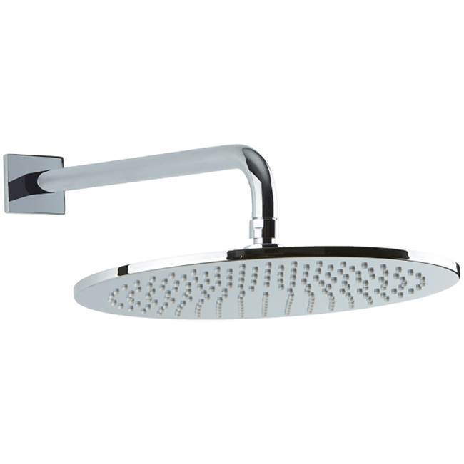 Artos - R+S 12'' Shower Rainhead Wall Mount, Black - Black