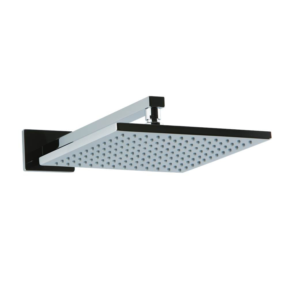 Artos - 10'' Shower Rainhead Wall Mount SQU Chrome - Chrome