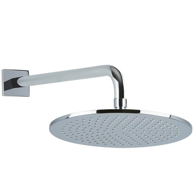 Artos - R+S 10'' Shower Rainhead Wall Mount, Black - Black