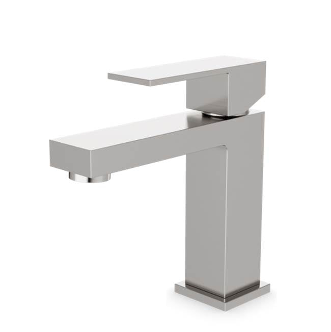 Artos - Trova Square Single Hole Lavatory Faucet Brushed Nickel - Brushed Nickel
